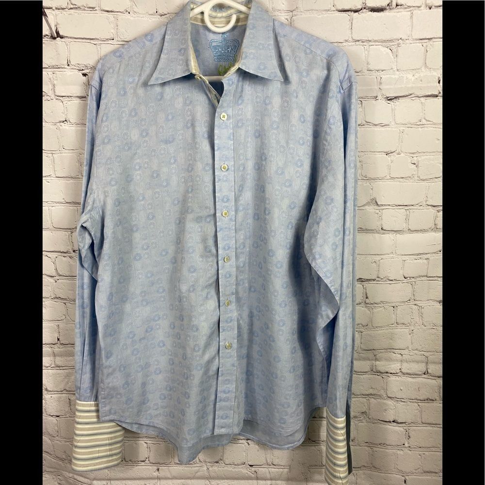 Robert Graham Long Sleeve Dress Shirt. Size XL.